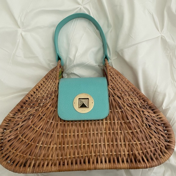 kate spade Handbags - Kate Spade Wicker purse